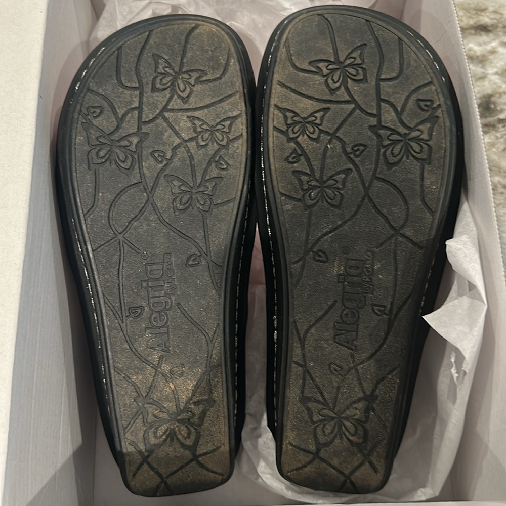 Algeria FIO slide-slip on Sandal with Velcro closure Artisan Red size 36/6 - Picture 5 of 6